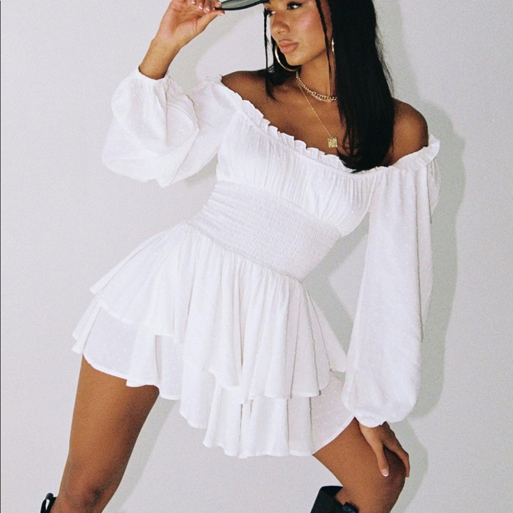 COPY - Princess Polly Love Galore Romper Long sleeve